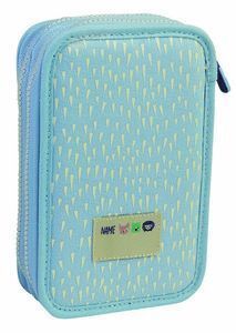 PLUMIER 2 PISOS CON CONTENIDO BERRYWOOD AZUL MILAN