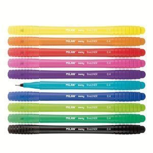 ROTULADOR MILAN PUNTA FINA SWAY FINELINER 0,4 MM AZUL CLARO