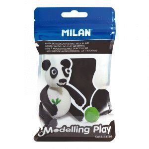 PASTA MODELLING PLAY 100GR NEGRO MILAN