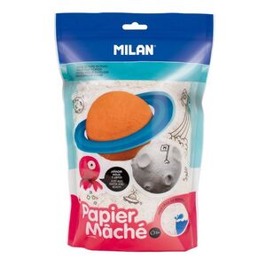 PAPEL MACHÉ MILAN BLANCO EN POLVO BOLSA 200GR