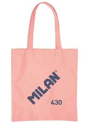 BOLSA TELA MILAN TOTE BAG SINCE 1918 ROSA