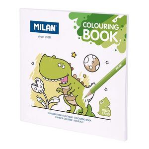 LIBRO COLOREAR DINO LAND