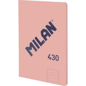 LIBRETA A5 ENCOLADA LINEAS MILAN 1918 ROSA