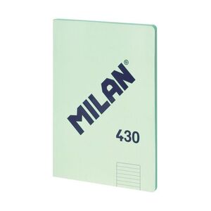 LIBRETA A5 ENCOLADA LINEAS MILAN 1918 VERDE