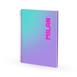 LIBRETA A4 LINEAS MILAN SUNSET VIOLETA
