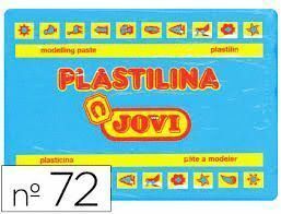 PLASTILINA JOVI 72/15 350GR. AZUL CLARO