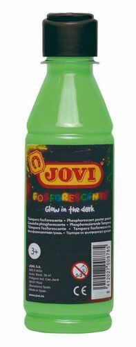 TEMPERA  FOSFORESCENTE JOVI 250 ML VERDE