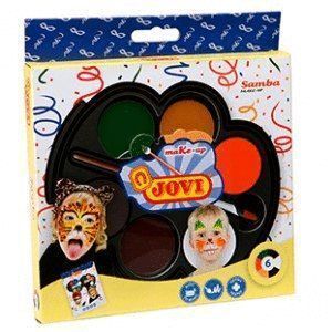 KIT MAQUILLAJE 6 COLORES OSCUROS JOVI