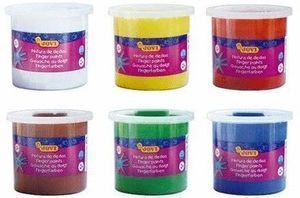 PINTURA DE DEDOS 125ML JOVI AZUL