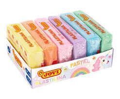 PLASTILINA JOVI 70/30 50GR NARANJA PASTEL