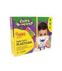 SET PARA PINTAR CON PLASTILINA JOVI CRAZY MONSTERS