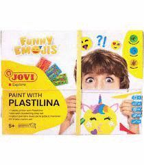 SET PARA PINTAR CON PLASTILINA JOVI FUNNY EMOJIS