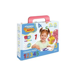 MALETIN PINTURA DEDOS 35ML APRENDIENDO NUMEROS JOVI