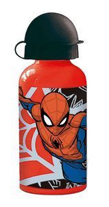 BOTELLA ALUMINIO PEQUEÑA 400 ML SPIDERMAN URBAN WEB