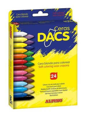CERA DACS 24 COLORES SURTIDOS