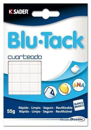 MASILLA ADHESIVA CUARTEADO 55 GR BLU TACK