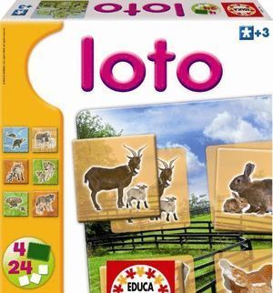 JUEGO EDUCA LOTO ANIMALITOS FOTOS