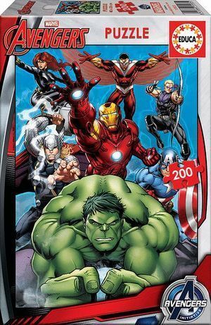 PUZZLE 200 PIEZAS AVENGERS