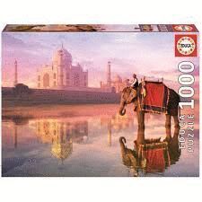 PUZZLE EDUCA 1000 PZAS ELEFANTE EN EL TAJ MAHAL