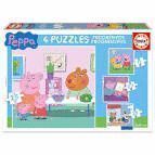 PUZZLE EDUCA 12 16 20 25PZAS PEPPA PIG