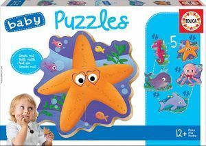 BABY PUZZLES ANIMALES DEL MAR