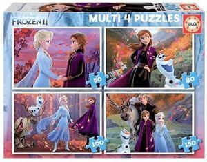 MULTI 4 PUZZLES FROZEN 2 