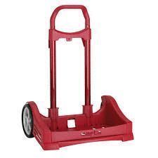 CARRO PORTAMOCHILA EVOLUTION ROJO