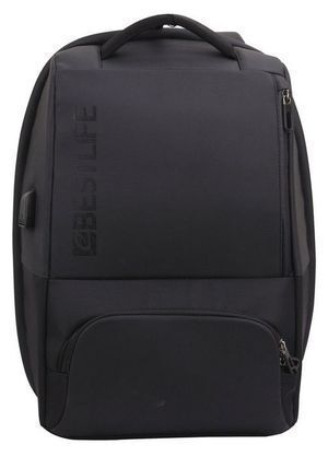 MOCHILA ANTIRROBO PARA PORTATIL 15.6 NEOTON BLACK BESTLIFE