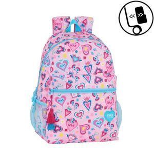 MOCHILA 32X43 CORAZONES VMB