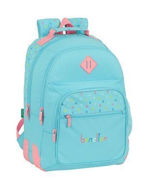 MOCHILA DOBLE 32X42 BENETTON CANDY