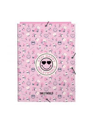 CARPETA FOLIO SOLAPA SMILEY WORLD GARDEN