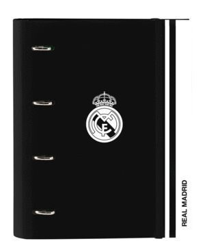 CARPEBLOC 4 ANILLAS CON RECAMBIO A4 100H REAL MADRID