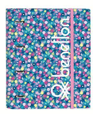 CARPEBLOC A4 4 ANILLAS 100H BENETTON BLOOMING