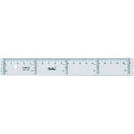 REGLA 20CM CRISTAL