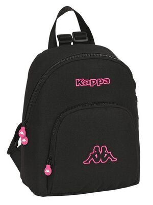 MINI MOCHILA PASEO KAPPA BLACK AND PINK