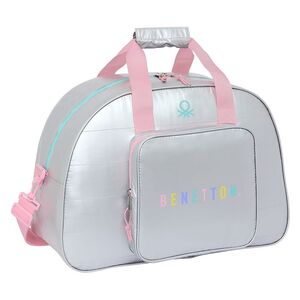 BOLSA DEPORTE BENETTON SILVER