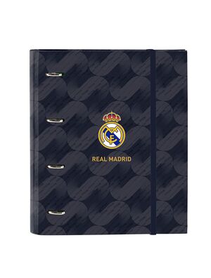 CARPEBLOC 4 ANILLAS 35MM REAL MADRID 2ª EQUIPACION