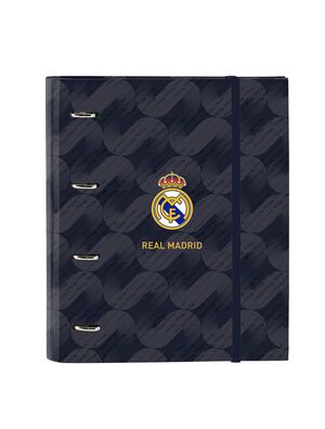 CARPEBLOC 4 ANILLAS 35MM REAL MADRID 2ª EQUIPACION