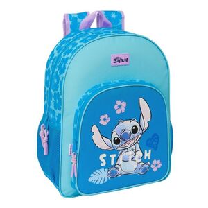 MOCHILA SAFTA STITCH HAWAII ADAPTABLE A CARRO 42X33CM
