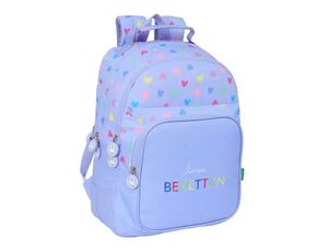 MOCHILA DOBLE BENETTON LILA
