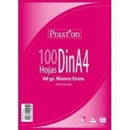 PAPEL A4 80 GR 100 HOJAS PRAXTON