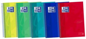 BLOC EUROPEANBOOK4 A5+ EXTRADURA 120H CUADRO 5MM TOUCH