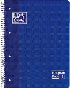 BLOC MICRO OXFORD EUROPEAN BOOK T/D A4 80H AZUL