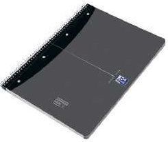 BLOC EUROPEAN A4 80H 4 TALADROS T/E 5MM OXFORD GRIS