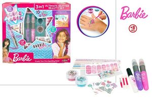 SET BELLEZA SPARKLING 3 EN 1 BARBIE
