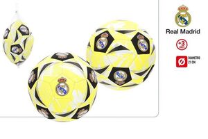 BALON FUTBOL PLAYA REAL MADRID NEOPRENO 21CM