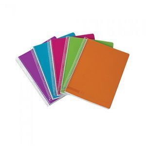 BLOC FOLIO CUADROS 4X4 TAPA NORMAL 80H 60GR ESPIRAL 