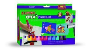 PINTURA ALPINO EN RELIEVE 3D