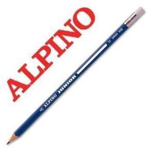 LÁPIZ GRAFITO ALPINO JUNIOR HB CON GOMA