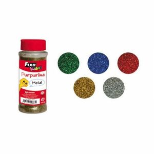 TUBO POLVO ESCARCHA 100G METAL AZUL FIXO